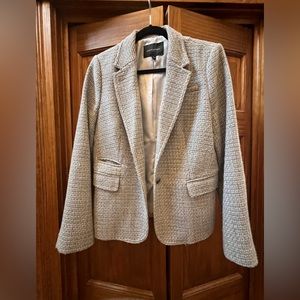 Banana Republic fully lined blazer. Tweed one button(functional). Great cond